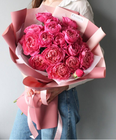 Джульетта цериз, кустовая роза 7шт. №3077