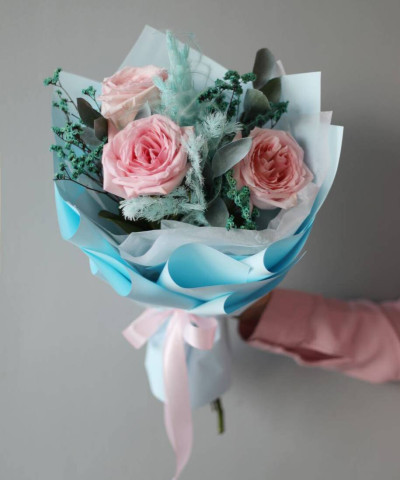 "Лазурный" букет №6543