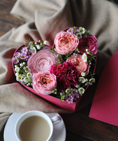 "Любимка" коробка сердце №4673