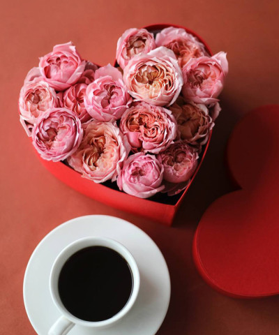 "Люблю тебя!" коробка сердце №7951