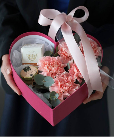 "Признание в любви" коробка сердце №6743