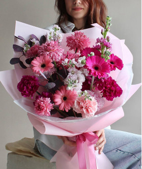 Букет авторский "Моя Мишель" №4952