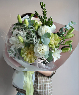 "Цветущий сад" авторский букет №8943