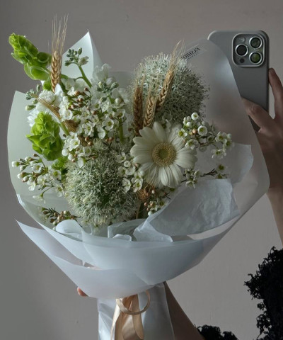 «Молочный рассвет» букет №2377