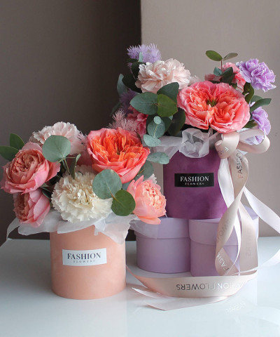 "Время цвести" сезонные цветы в боксе №8862, 1шт.