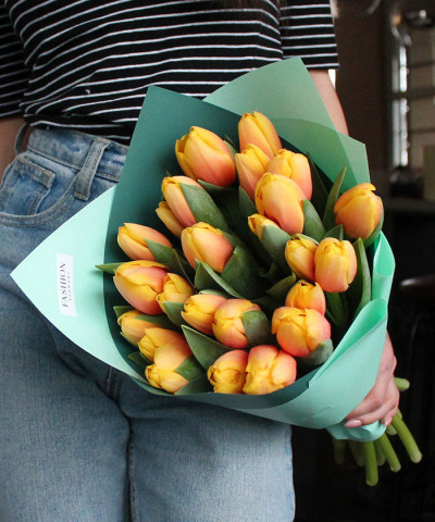 "Оранж бьюти" букет №9457