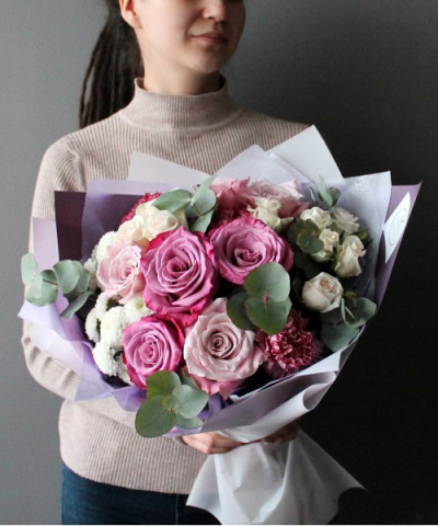 Букет "Трепетная любовь" №2869