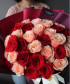 35 эквадорских роз Эксплорер и Кахала №3060