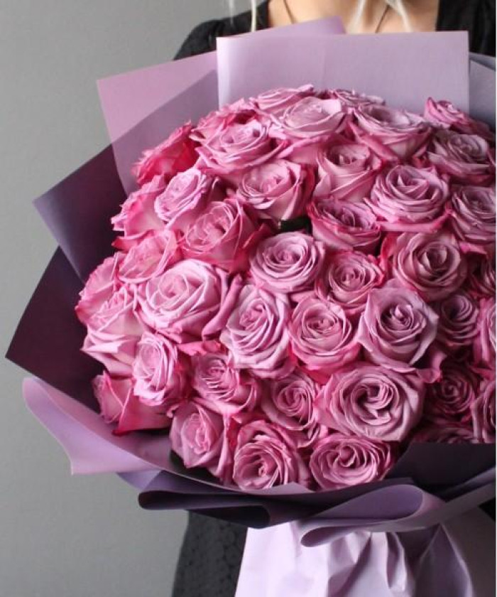 51 роза Муди Блюз №2976