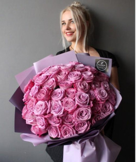 51 роза Муди Блюз №2976