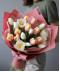 "Пина Колада" букет из 21 тюльпана №4680