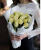 "Монако" букет из 15 лимонных тюльпанов №4677 "Монако" букет из 15 лимонных тюльпанов №4677