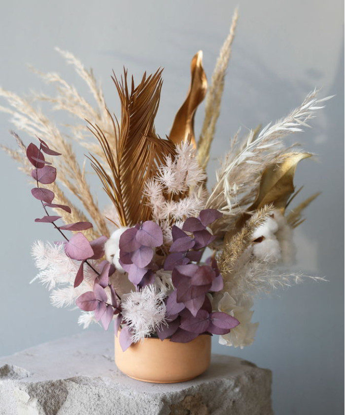 Композиция из сухоцветов №2353