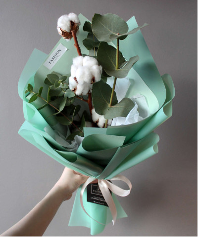 "Оливи" Букет-сухоцвет №2767