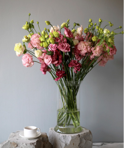 Эустома розовая, поштучно