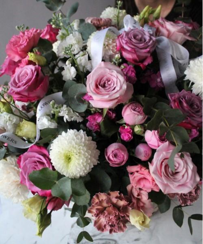 Корзина с цветами 