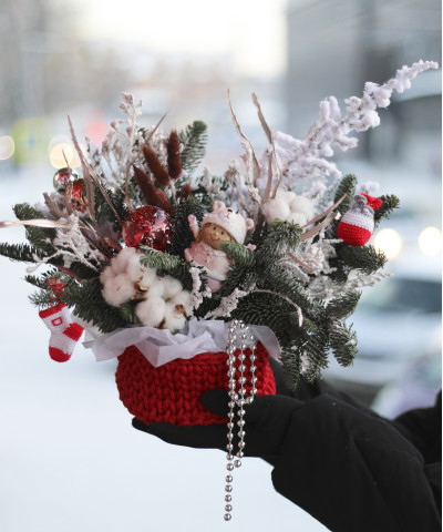 Композиция "Снежная сказка" №1205