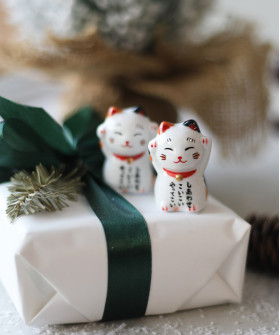 Статуэтка "Манэки-нэко", 4 см