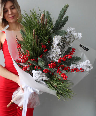 "Волшебство" зимний букет №3180