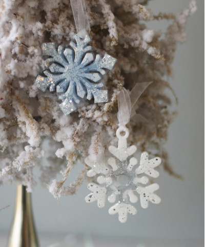 "Ёлочная игрушка из эпоксидной смолы", в ассортименте, средняя