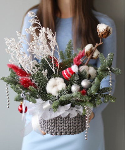 Композиция "Снежинка" №1200