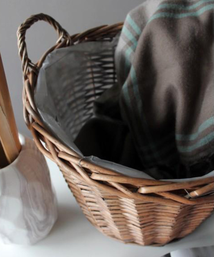 Корзина плетенная 