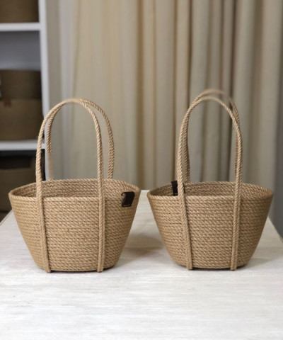 Корзина "Сумочка" джут