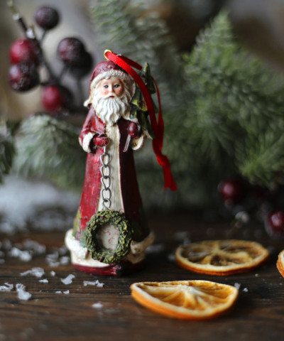 Елочная подвеска "Дед Мороз", 11 см