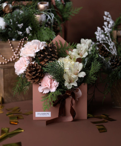 Конверт новогодний "Мокко"