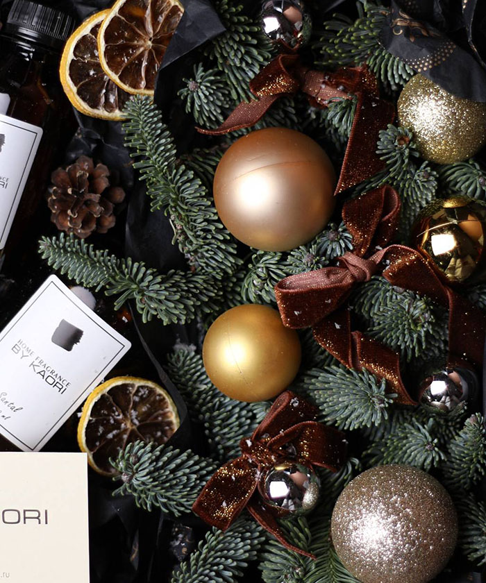 Подарочный новогодний набор с арома-диффузором Kaori №1211