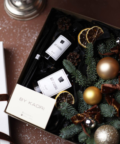 Подарочный новогодний набор с арома-диффузором Kaori №1211