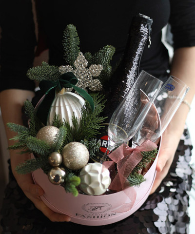 "Праздничного настроения!" подарочный новогодний набор №6559