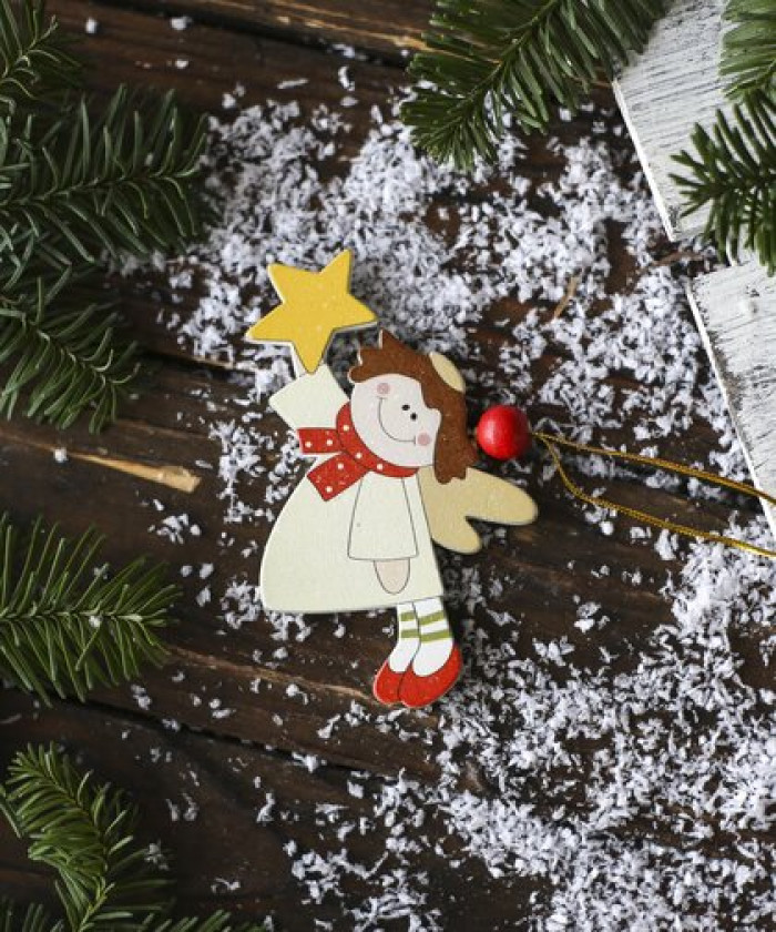 Подвес на ёлку Новогодний, дерево