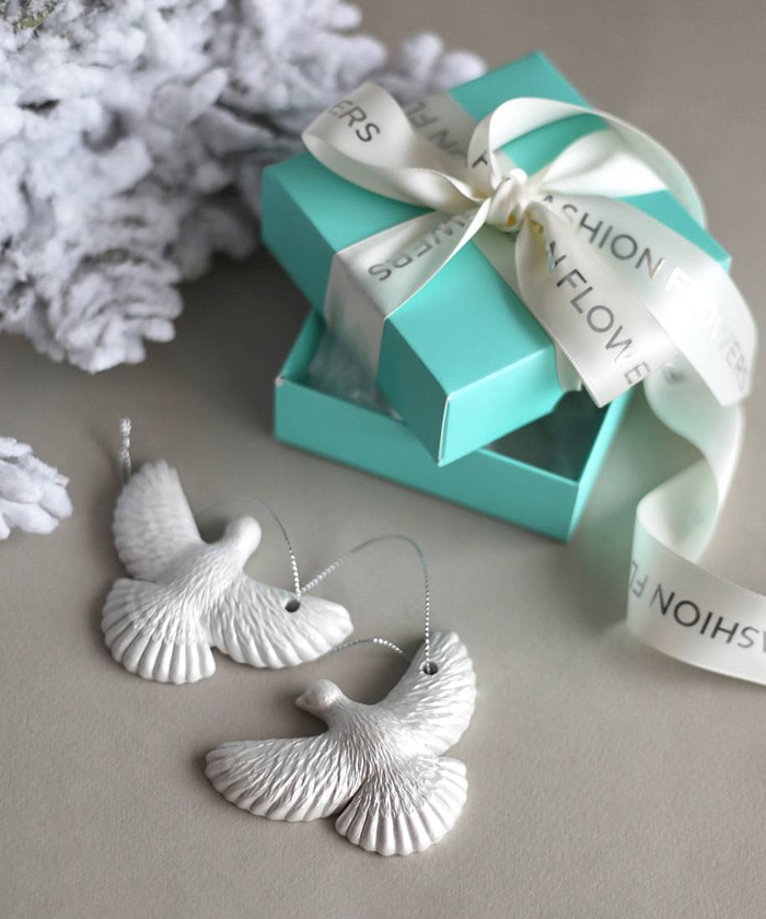 Горлицы (голубки) пара, украшение