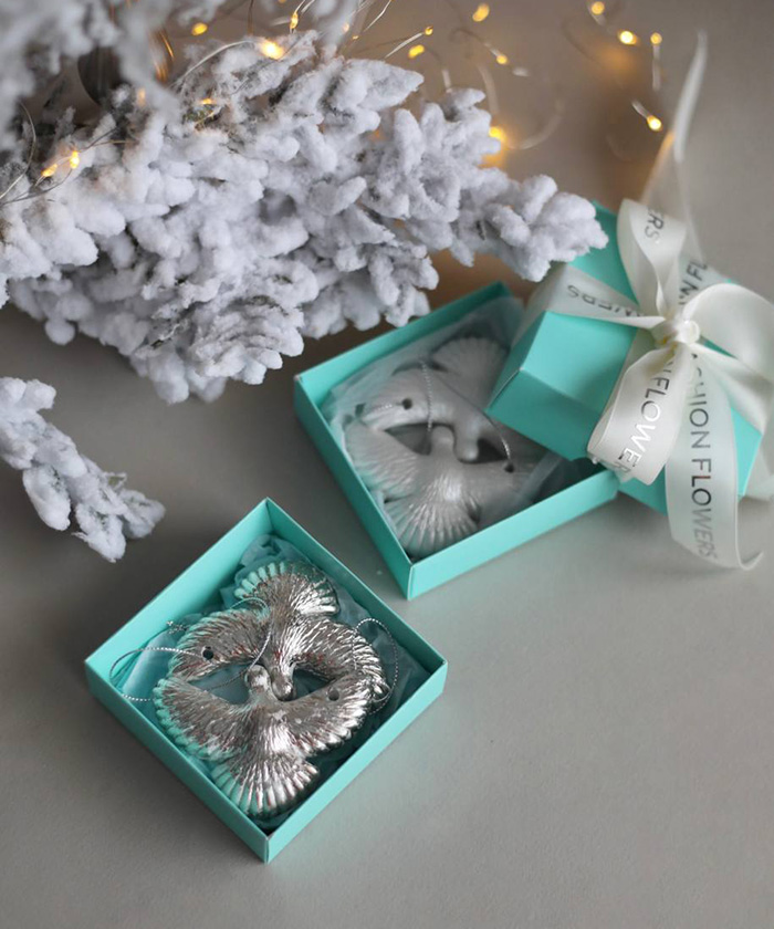 Горлицы (голубки) пара, украшение