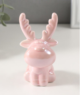 Розовый Олень, интерьерный декор