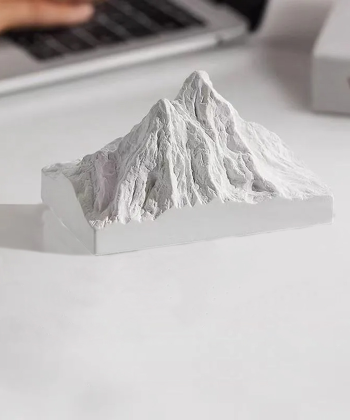 Горы Саяны, сувенир из гипса, цвет в ассортименте