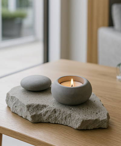 "Байкальский камень" Подсвечник 