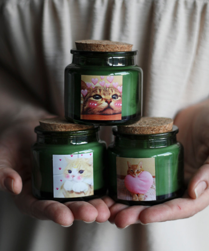 Арома-свеча в стекле 