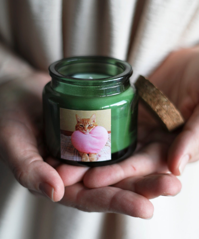 Арома-свеча в стекле 