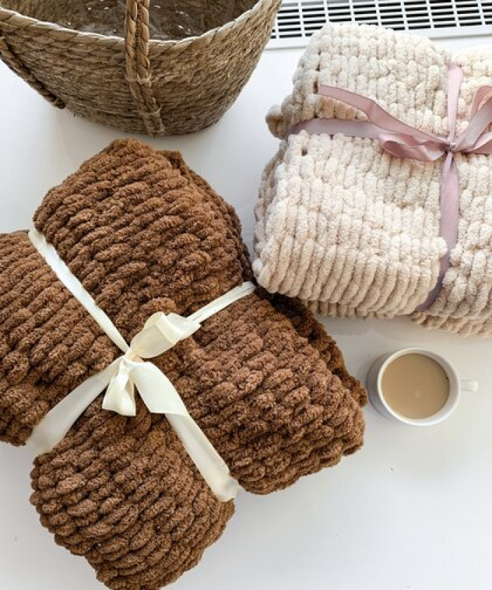 Плед плюшевый в ассортименте