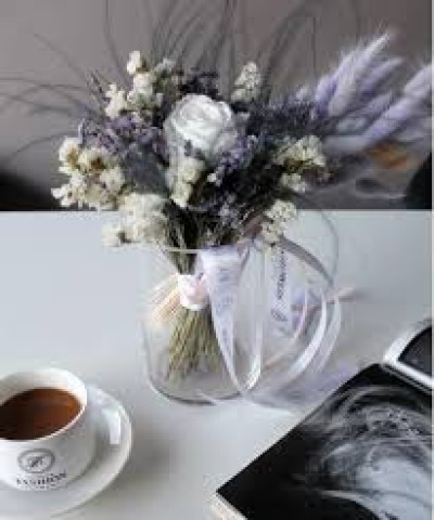 Ваза трубка цилиндр, 10х15 см