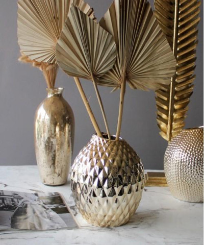 Ваза "Голд", 22 см (золото)