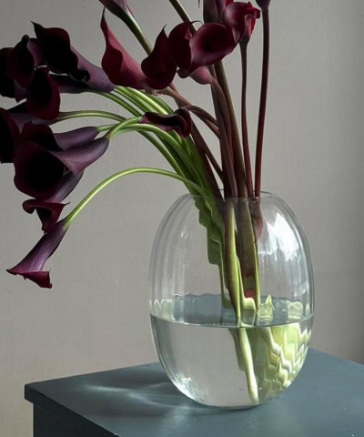 Ваза Ellipse, 24см стекло 