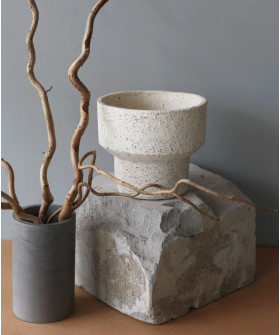 Кашпо "Concrete" керамика, 17 см 