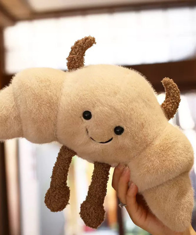 "Круассан с рожками" мягкая игрушка, 30см