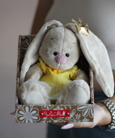 Зайка Ми "Принцесса Золотой звездочки", 15 см мягкая игрушка