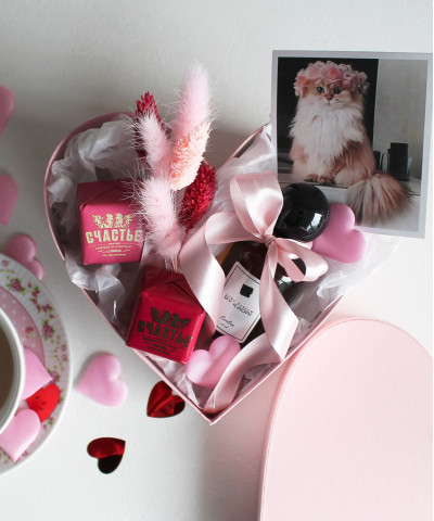 "Любимой" Подарочный набор-валентинка №7587
