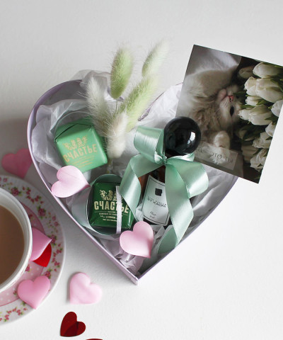 "Самой красивой" Подарочный набор-валентинка №6799