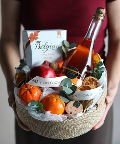 "Мандариновый шик" подарочный набор №7567